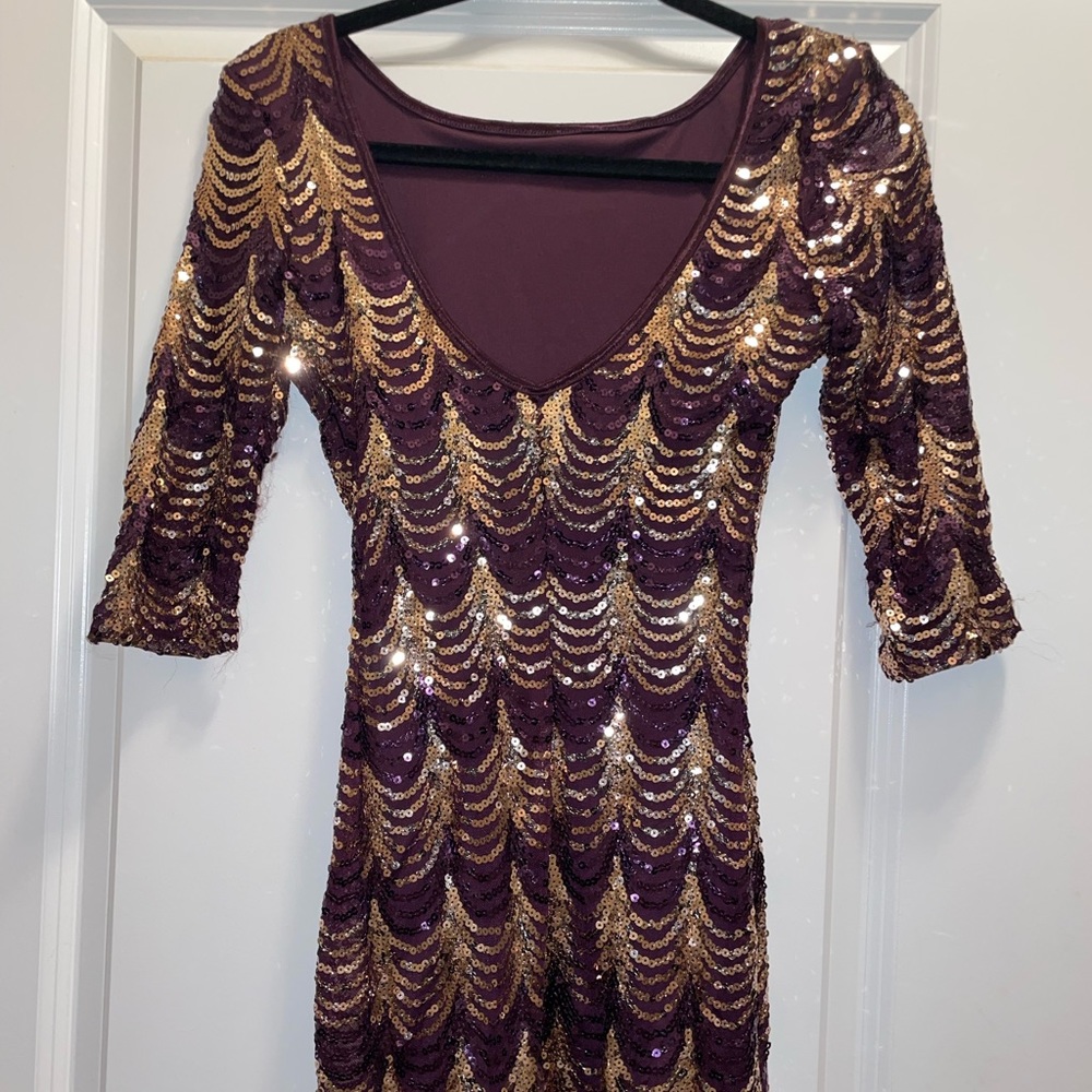 Sequin dress!
